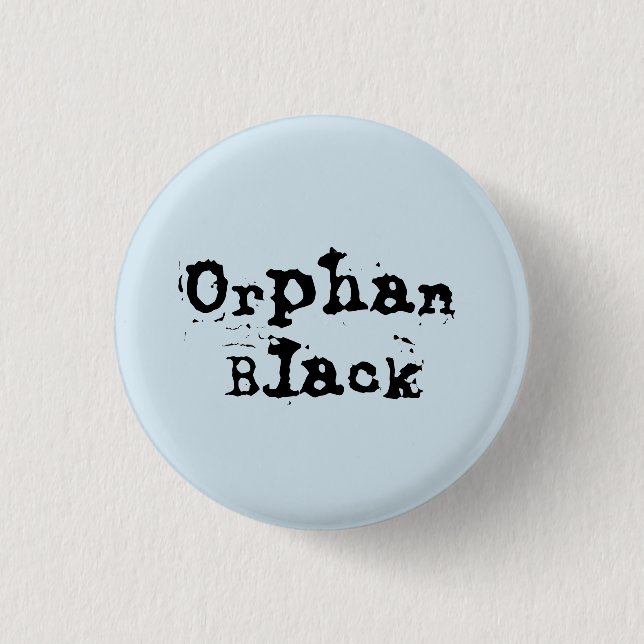 Orphan Black tv show name 3 Cm Round Badge (Front)