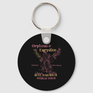 Orpheus And Eurydice Distressed Band Greek Mytholo Key Ring