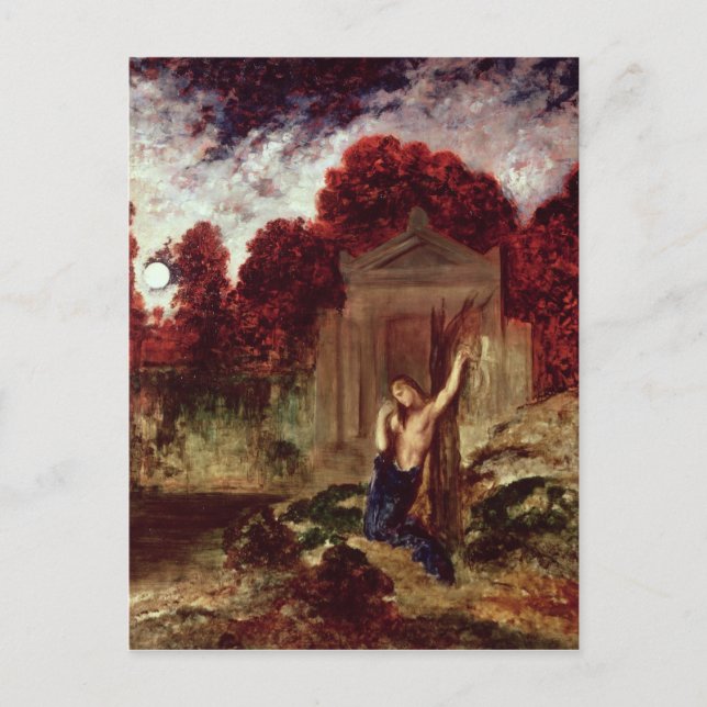 Orpheus at the Tomb of Eurydice Postcard (Front)