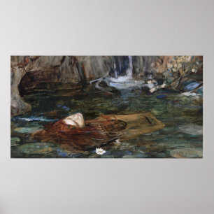 Orpheus by John William Waterhouse - 1900 Poster