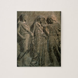 Orpheus, Eurydice and Hermes (marble) Jigsaw Puzzle