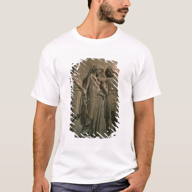 Orpheus, Eurydice and Hermes (marble) T-Shirt (Front)