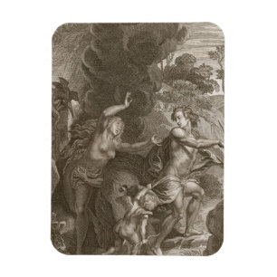 Orpheus, Leading Eurydice Out of Hell, Looks Back Magnet