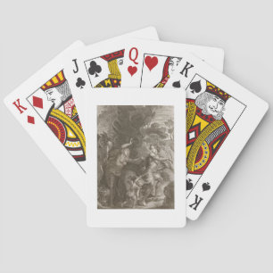 Orpheus, Leading Eurydice Out of Hell, Looks Back Playing Cards