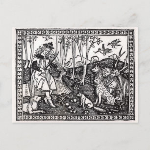 Orpheus Playing to the Animals, 1500 Postcard