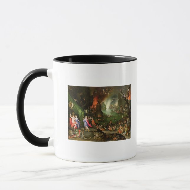 Orpheus with a Harp Playing to Pluto Mug (Left)