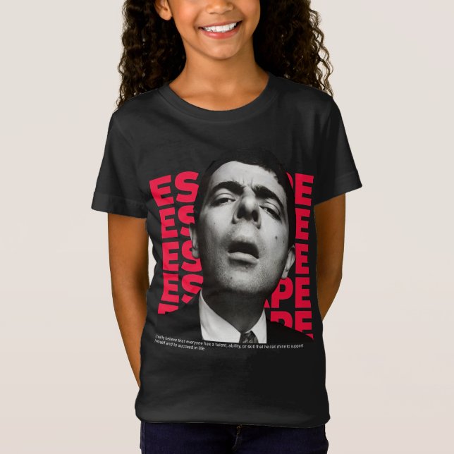 Orphic Mr Bean Escape Design T-Shirt (Front)