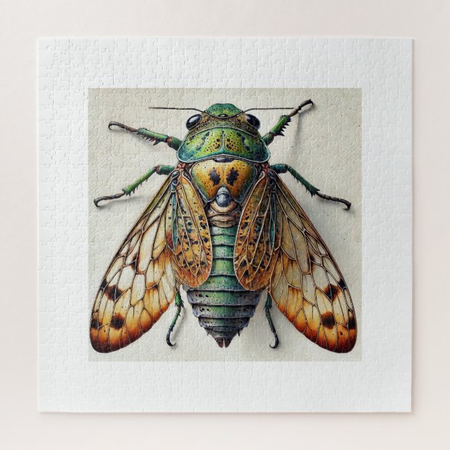 Orphinus beetle 130924IREF245 - Watercolor Jigsaw Puzzle (Vertical)