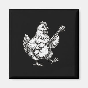 Orpington Chicken Njo Funny Hen Guitar Magnet