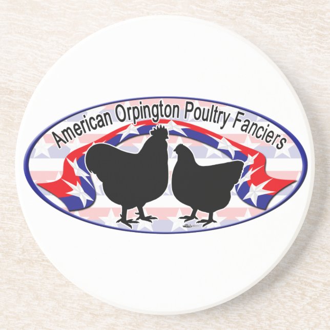 Orpington Club Logo Coaster (Front)