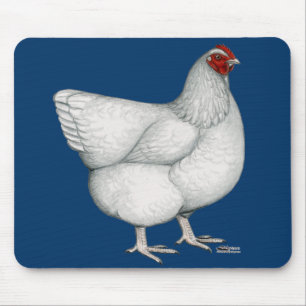 Orpington White Hen Mouse Mat