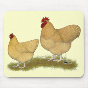 Orpingtons Lemon Cuckoo Mouse Mat