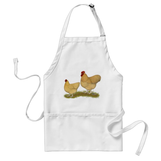Orpingtons Lemon Cuckoo Standard Apron (Front)