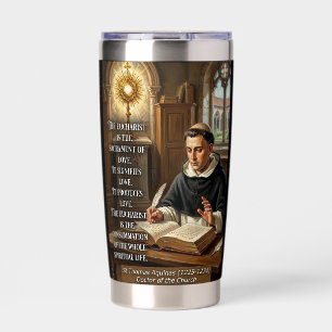 orpus Christi Sunday St Thomas Aquinas Eucharist Insulated Tumbler