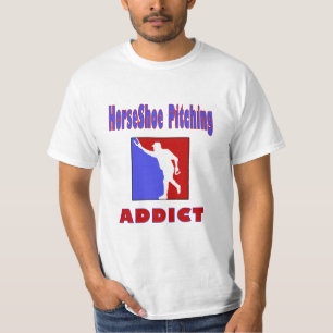 orseShoes Pitching Value Tee- Addict T-Shirt