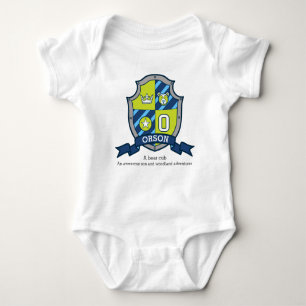 Orson boys name & meaning bear knights shield baby bodysuit