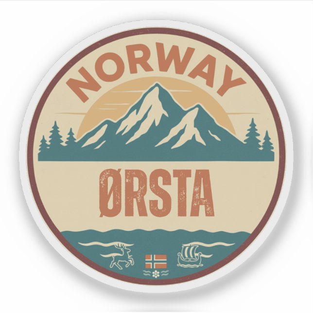 Ørsta, Norge Norway (Front)