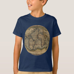 Ortelius World Map T-Shirt