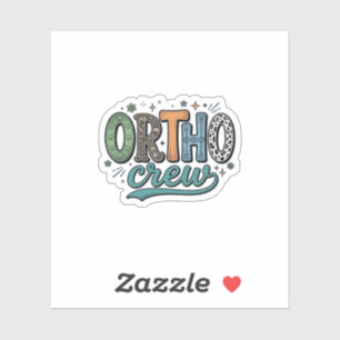 Ortho Crew Vintage Dental Team Vector Design_1