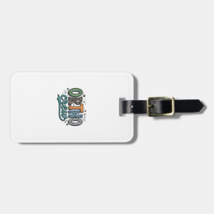 Ortho Crew Vintage Dental Team Vector Design_1 Luggage Tag