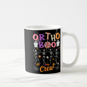 Ortho Orthopedic Halloween Boo Crew Skeleton Danci Coffee Mug