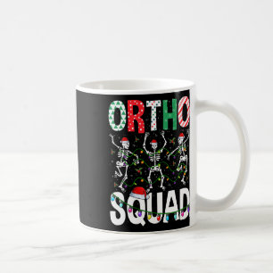 Ortho Squad Christmas Skeleton Orthopedic Nurse Li Coffee Mug