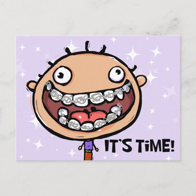 Orthodontal Office Appointment Reminder Card (Front)