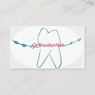 Orthodontic business card