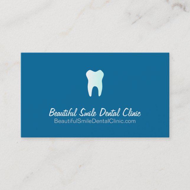 Orthodontist Appointment Cards- Colour changeable Card (Front)
