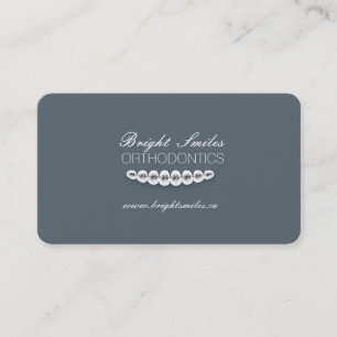 Orthodontist Dentist Dental Service Business Card
