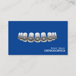 Orthodontist Dentist Standard Business Card