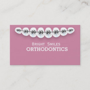 Orthodontist Dentist Standard Business Card