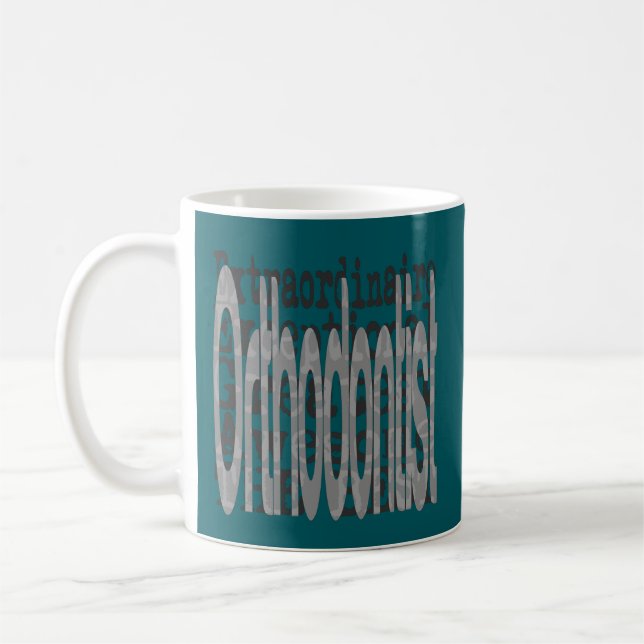 Orthodontist Extraordinaire Coffee Mug (Left)