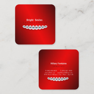 Orthodontist Orthodontic Dentist Business Card