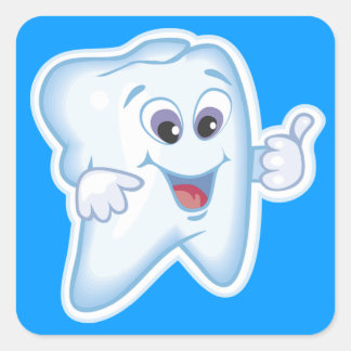 Orthodontist Orthodontics Orthodontry Square Sticker