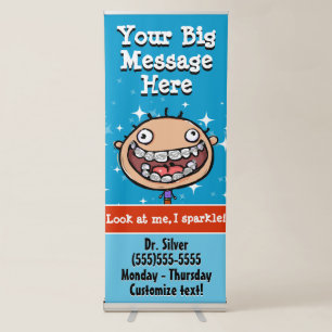Orthodontist Promotional Banner Unique Customise!
