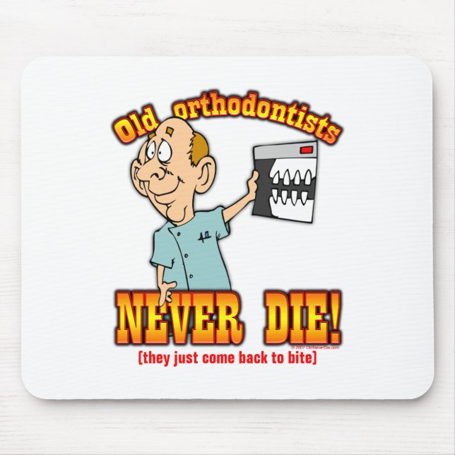 Orthodontists Mouse Mat (Front)