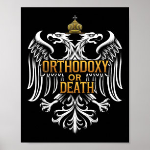 Orthodox Christian Byzantine Eagle Orthodoxy Or De Poster
