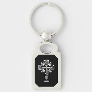 Orthodox Christian cross Key Ring