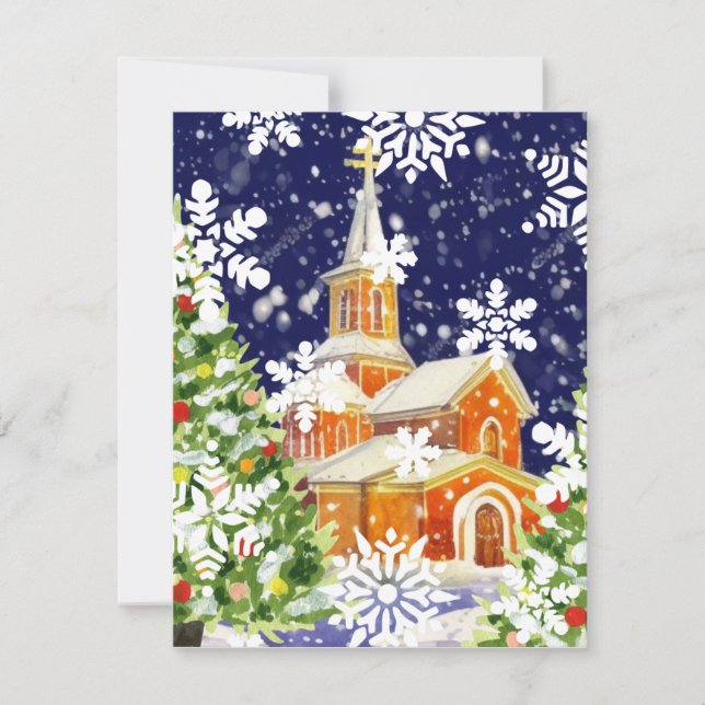 Orthodox Christmas Card (Front)