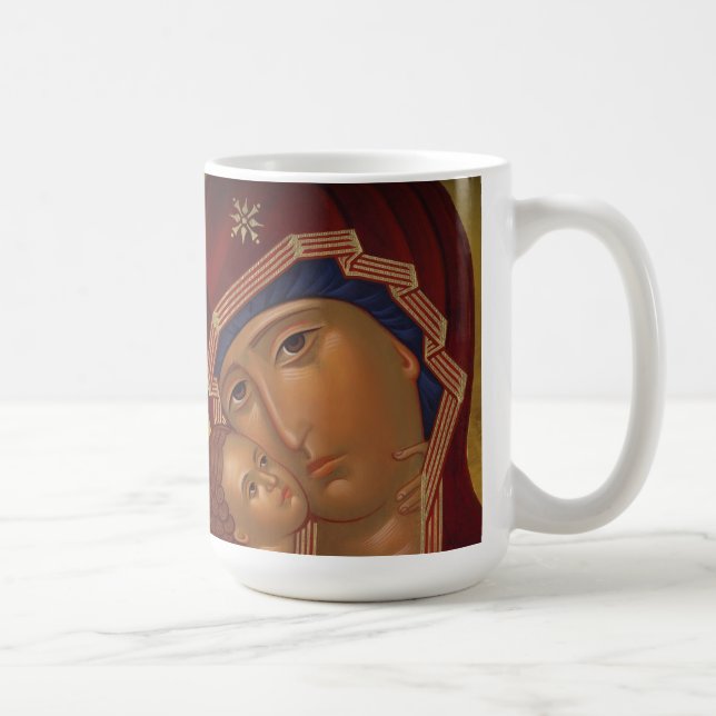 Orthodox Christmas mug with icons (Right)