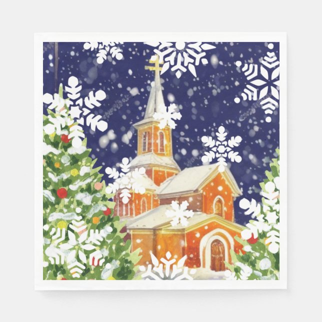Orthodox Christmas Napkin (Front)