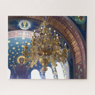 Orthodox Christmas.The rich decoration Jigsaw Puzzle