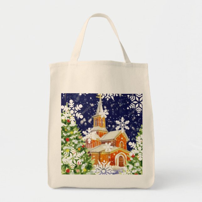 Orthodox Christmas Tote Bag (Front)