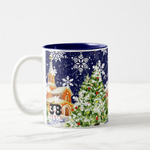 Orthodox Christmas Two-Tone Coffee Mug
