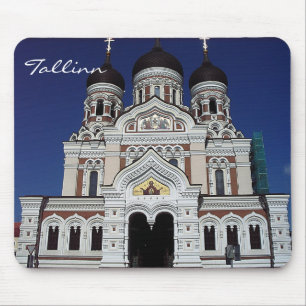 Orthodox Church in Tallinn Mouse Mat