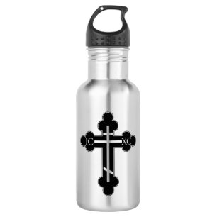 Orthodox cross 532 ml water bottle
