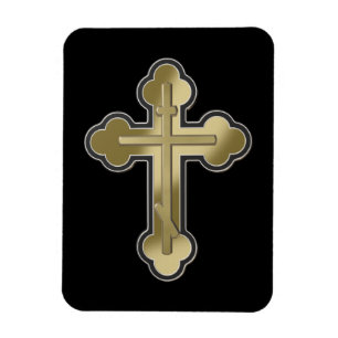 Orthodox cross magnet