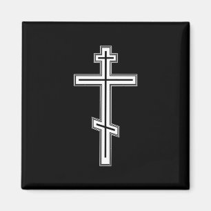 Orthodox cross magnet