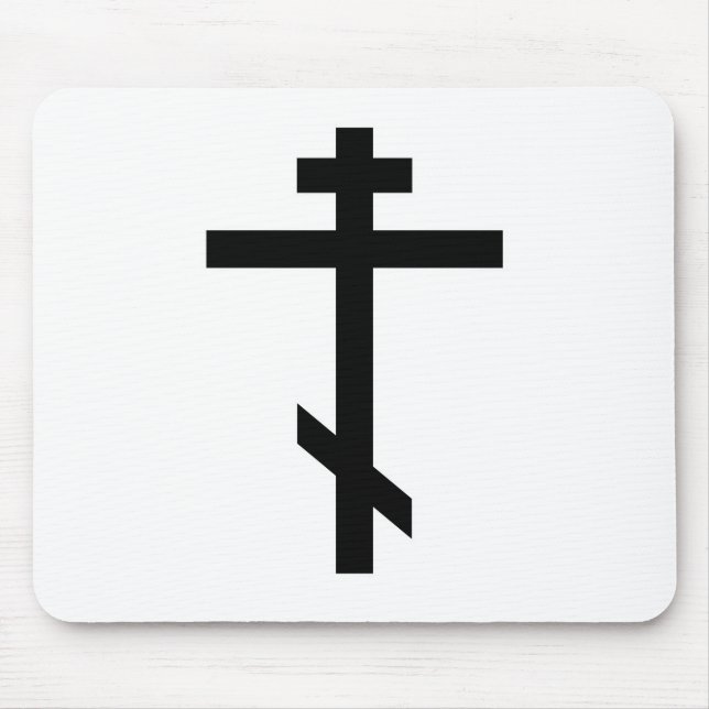 Orthodox Cross Mouse Mat (Front)
